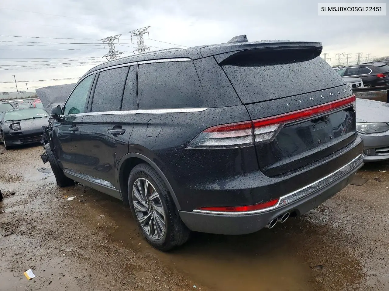 2025 Lincoln Aviator VIN: 5LM5J0XC0SGL22451 Lot: 49808516