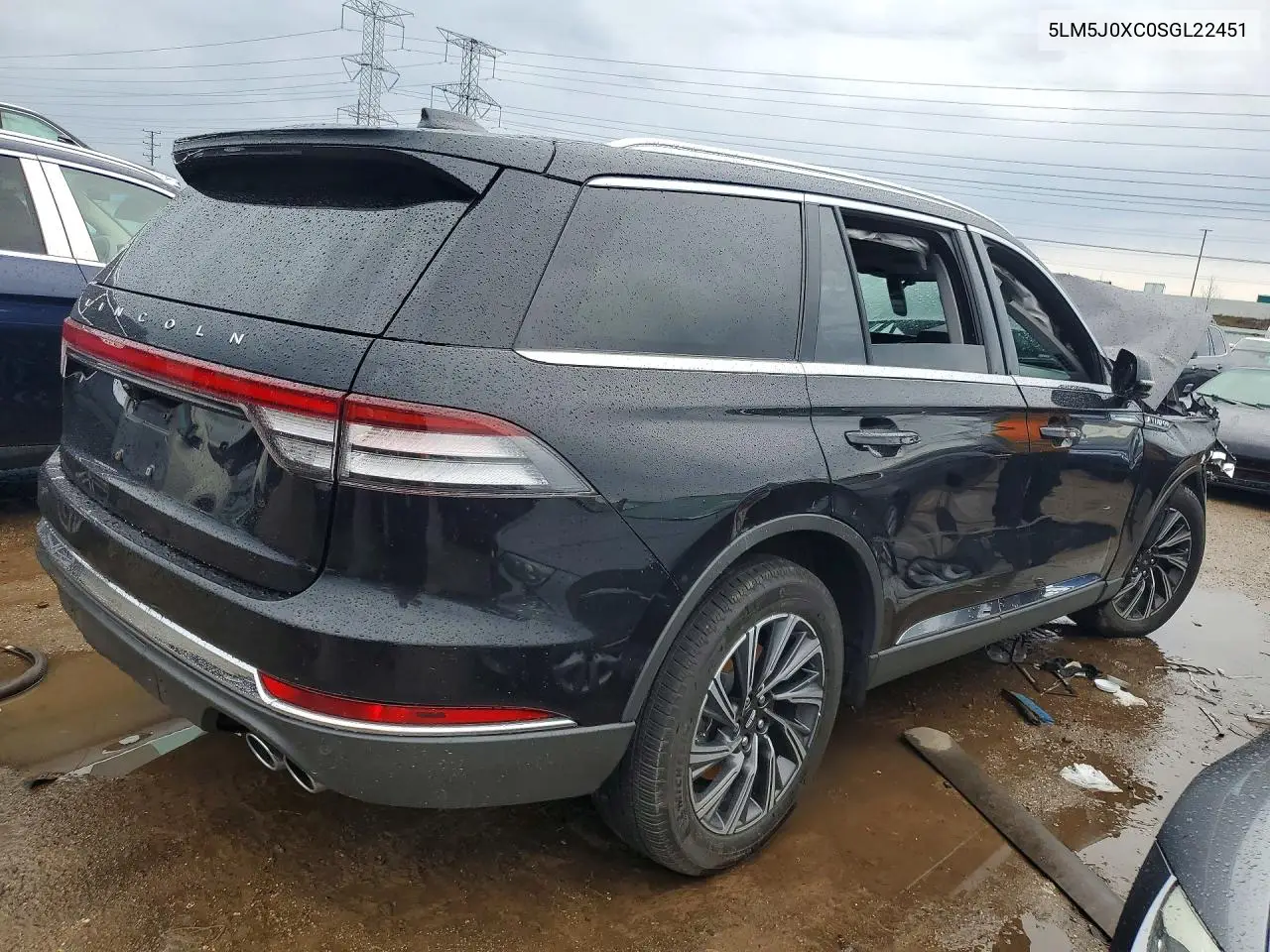 2025 Lincoln Aviator VIN: 5LM5J0XC0SGL22451 Lot: 49808516