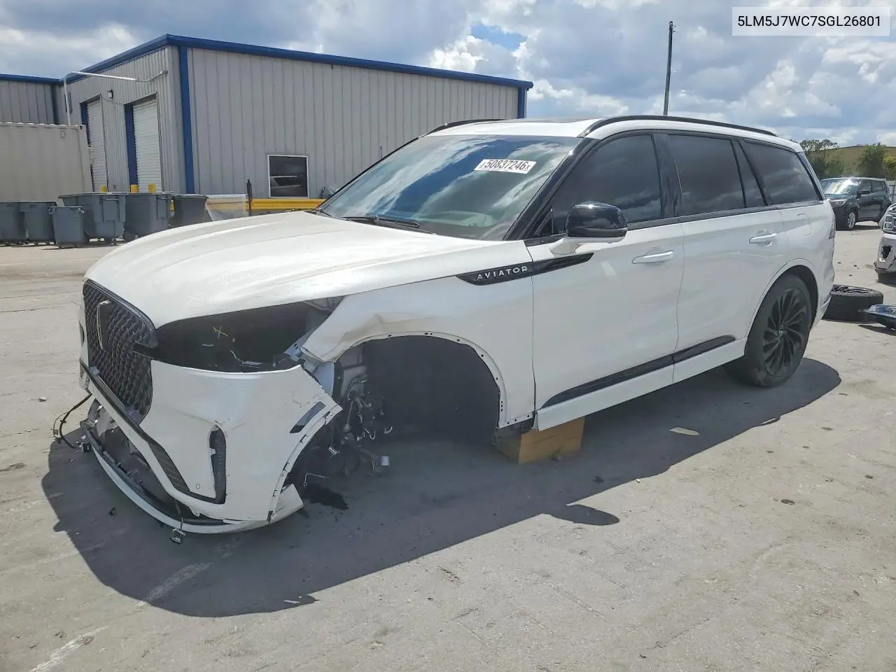 2025 Lincoln Aviator Reserve VIN: 5LM5J7WC7SGL26801 Lot: 50837246