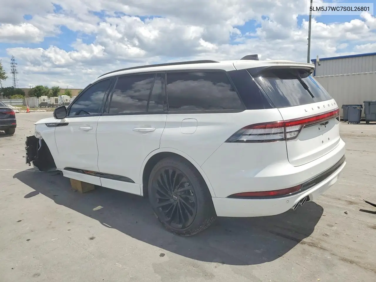 2025 Lincoln Aviator Reserve VIN: 5LM5J7WC7SGL26801 Lot: 50837246