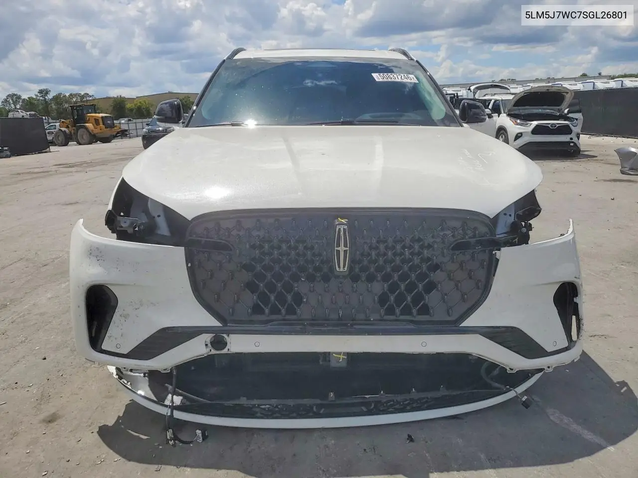 2025 Lincoln Aviator Reserve VIN: 5LM5J7WC7SGL26801 Lot: 50837246