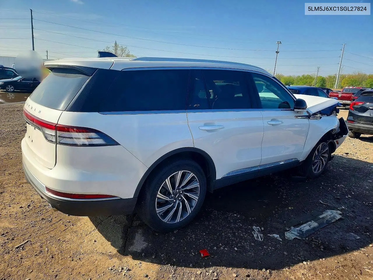 2025 Lincoln Aviator VIN: 5LM5J6XC1SGL27824 Lot: 52892186