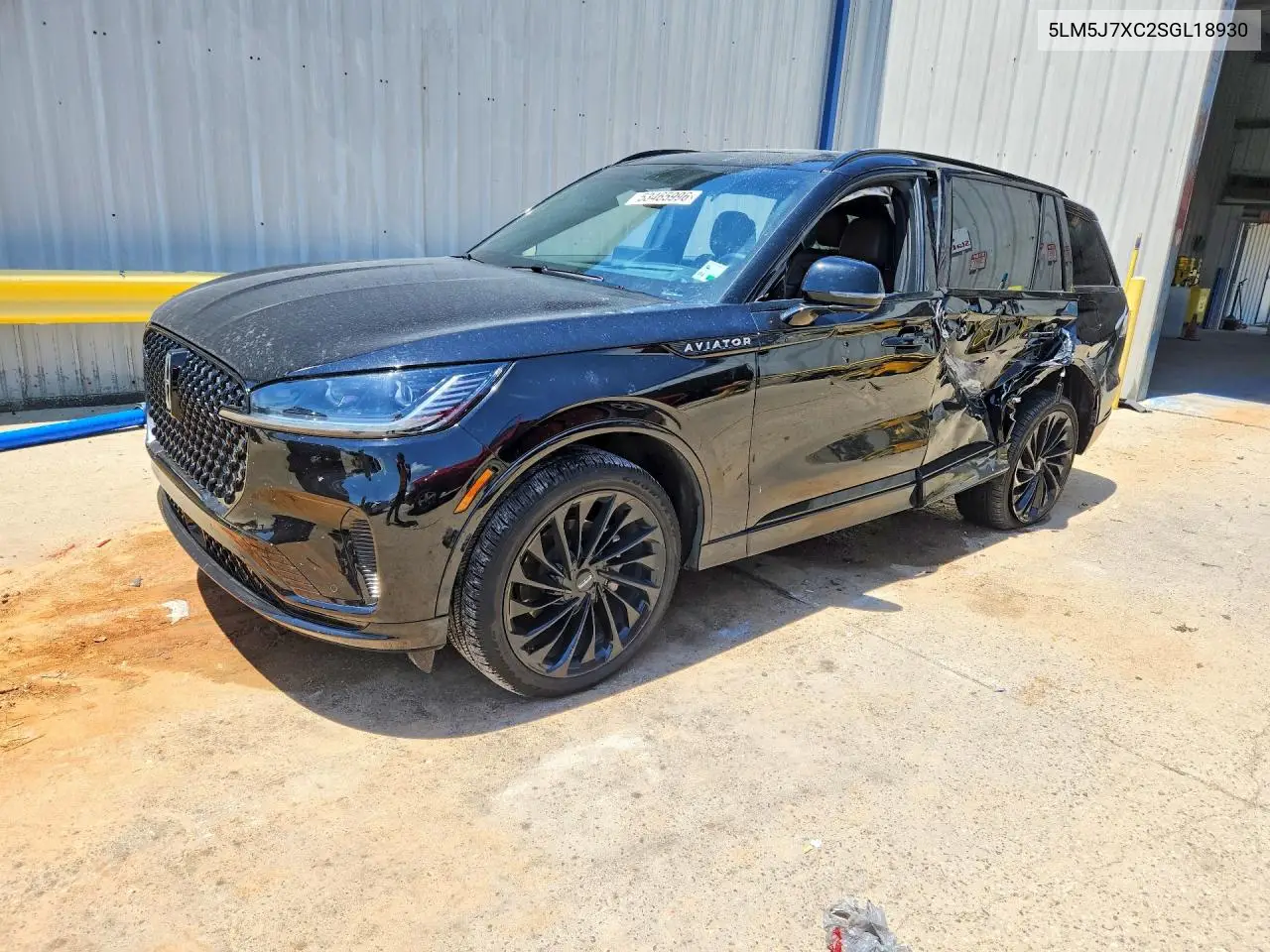 2025 Lincoln Aviator Reserve VIN: 5LM5J7XC2SGL18930 Lot: 53465996