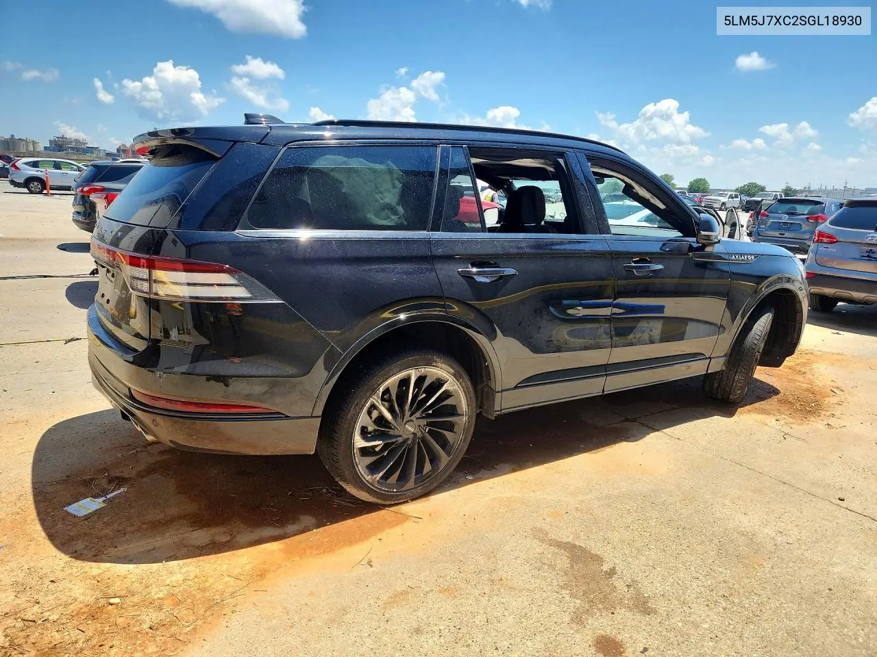 2025 Lincoln Aviator Reserve VIN: 5LM5J7XC2SGL18930 Lot: 53465996