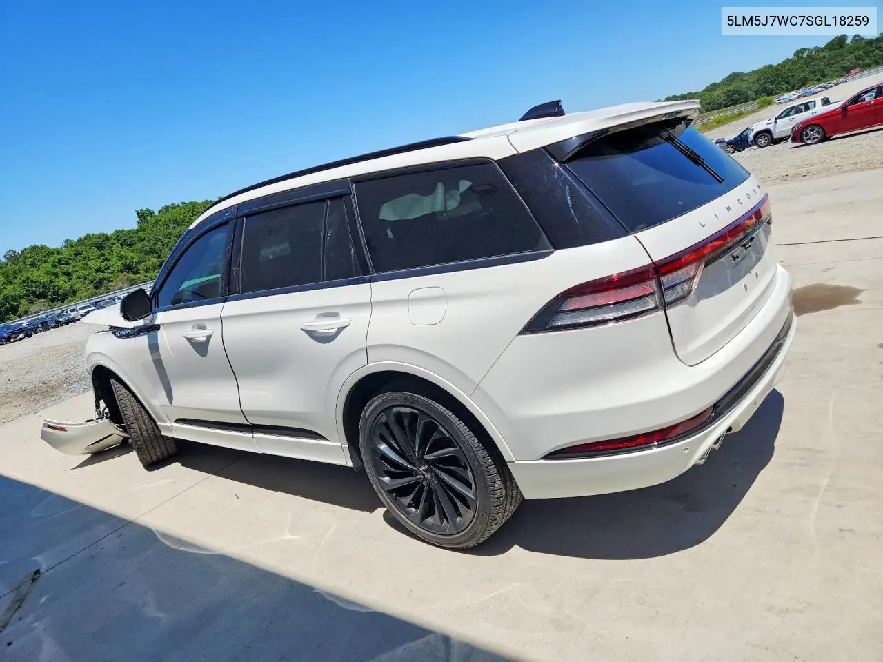 2025 Lincoln Aviator Reserve VIN: 5LM5J7WC7SGL18259 Lot: 53921766