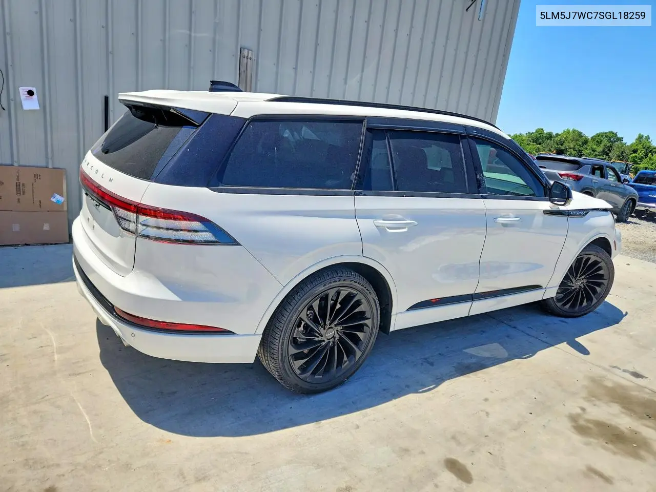 2025 Lincoln Aviator Reserve VIN: 5LM5J7WC7SGL18259 Lot: 53921766