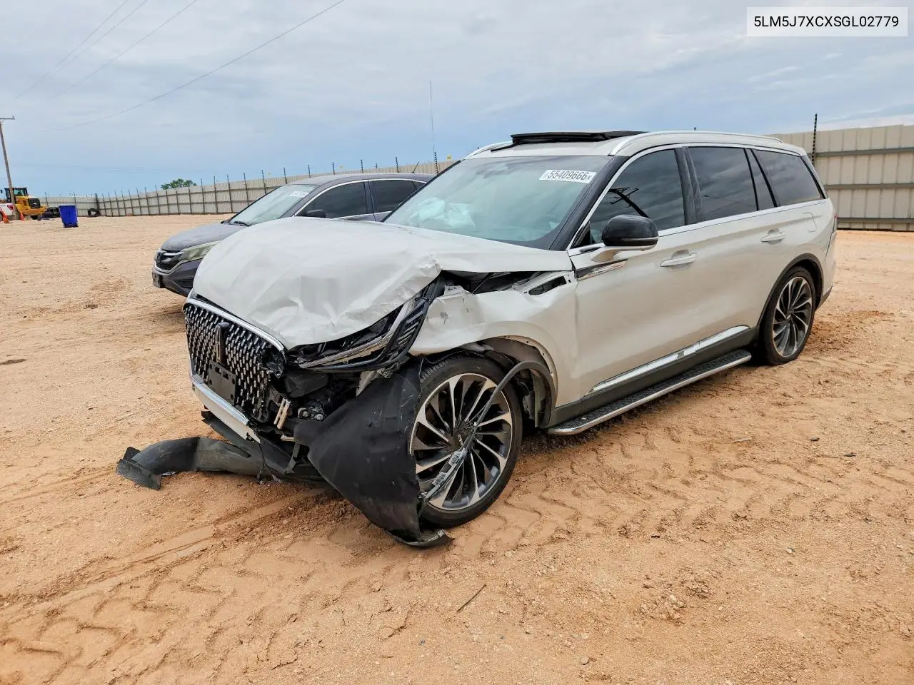2025 Lincoln Aviator Reserve VIN: 5LM5J7XCXSGL02779 Lot: 55409666