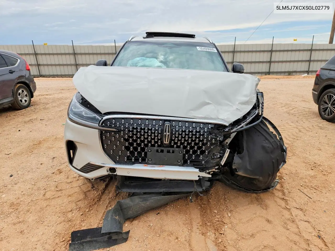 2025 Lincoln Aviator Reserve VIN: 5LM5J7XCXSGL02779 Lot: 55409666