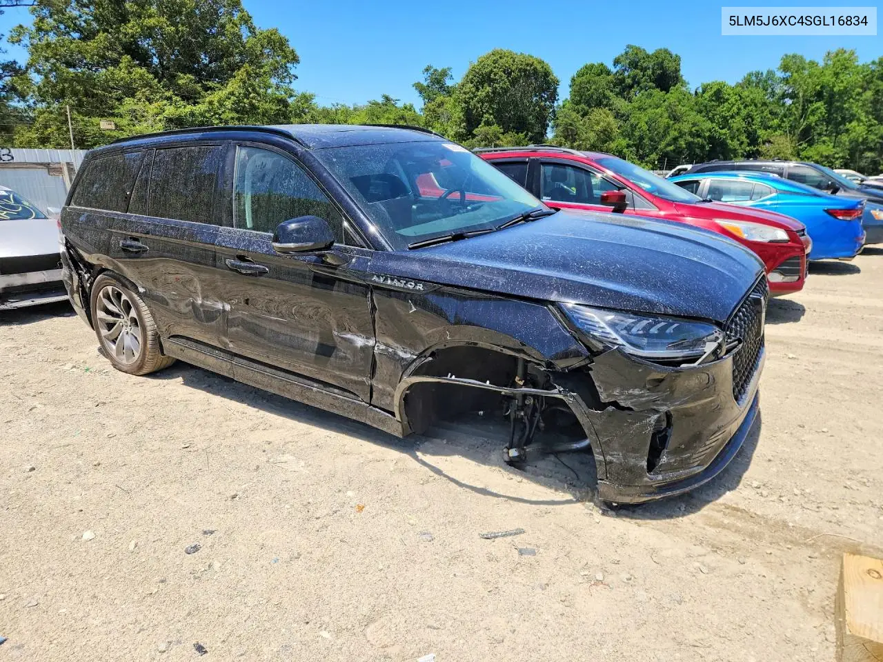 2025 Lincoln Aviator VIN: 5LM5J6XC4SGL16834 Lot: 55693796