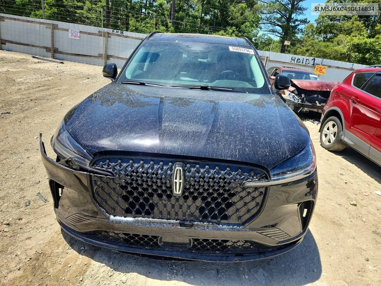 2025 Lincoln Aviator VIN: 5LM5J6XC4SGL16834 Lot: 55693796