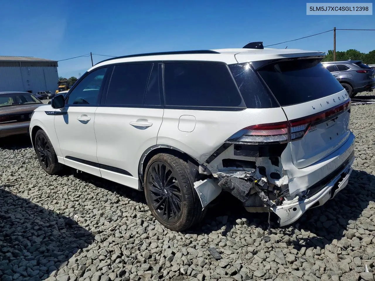 2025 Lincoln Aviator Reserve VIN: 5LM5J7XC4SGL12398 Lot: 55928406