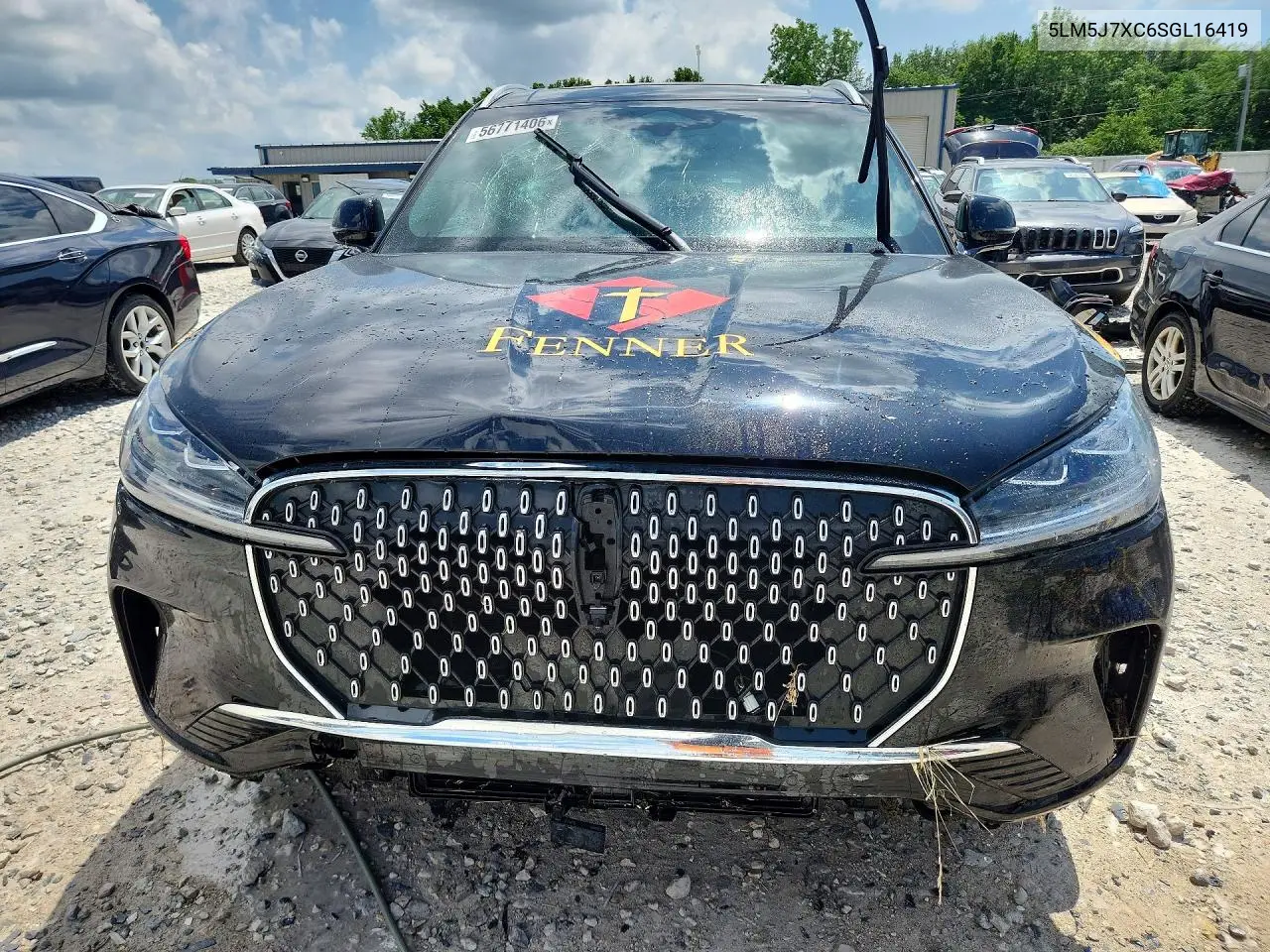 2025 Lincoln Aviator Reserve VIN: 5LM5J7XC6SGL16419 Lot: 56771406