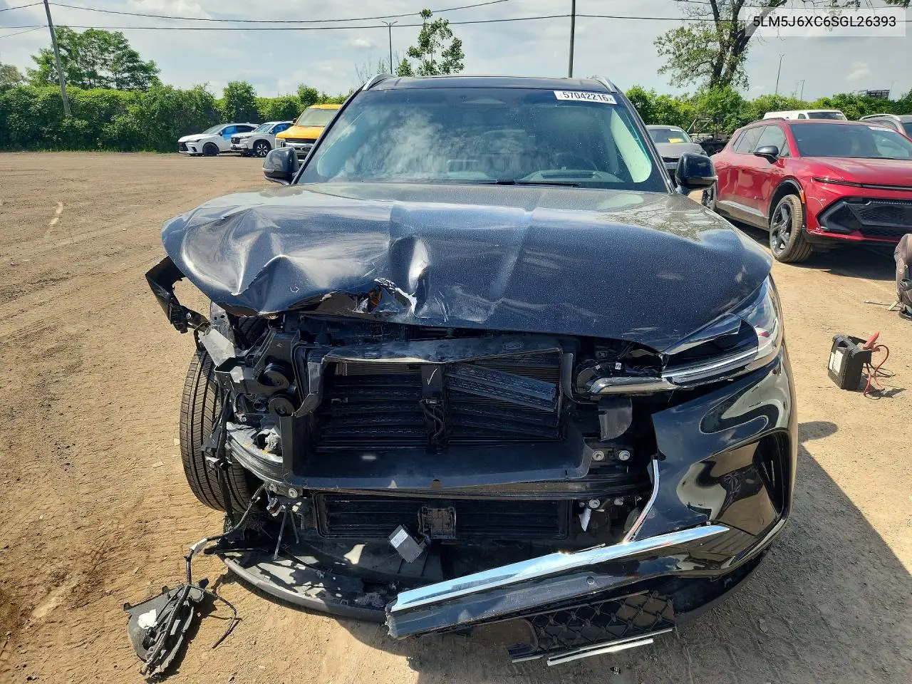 2025 Lincoln Aviator VIN: 5LM5J6XC6SGL26393 Lot: 57042216