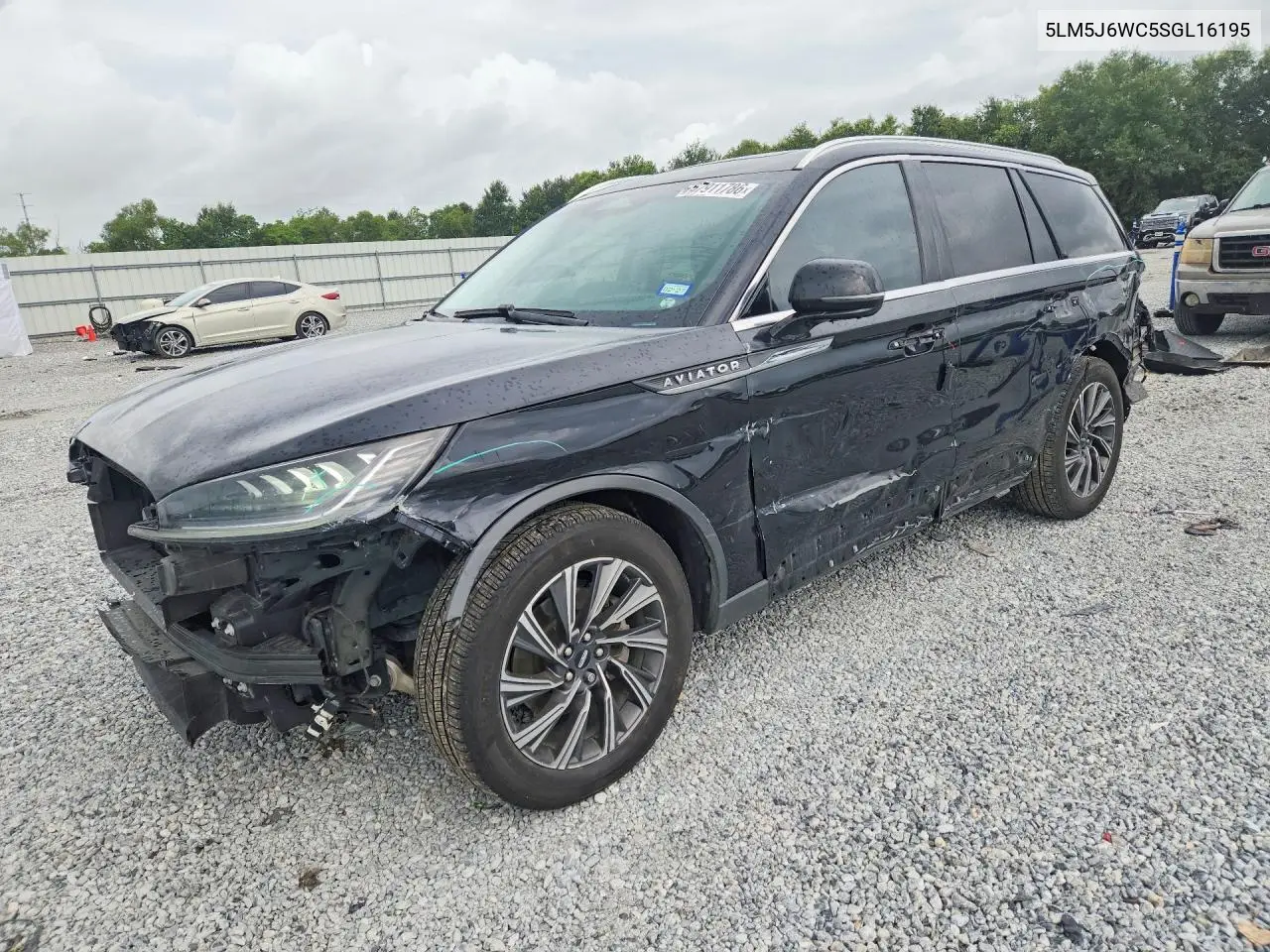 2025 Lincoln Aviator VIN: 5LM5J6WC5SGL16195 Lot: 57911786