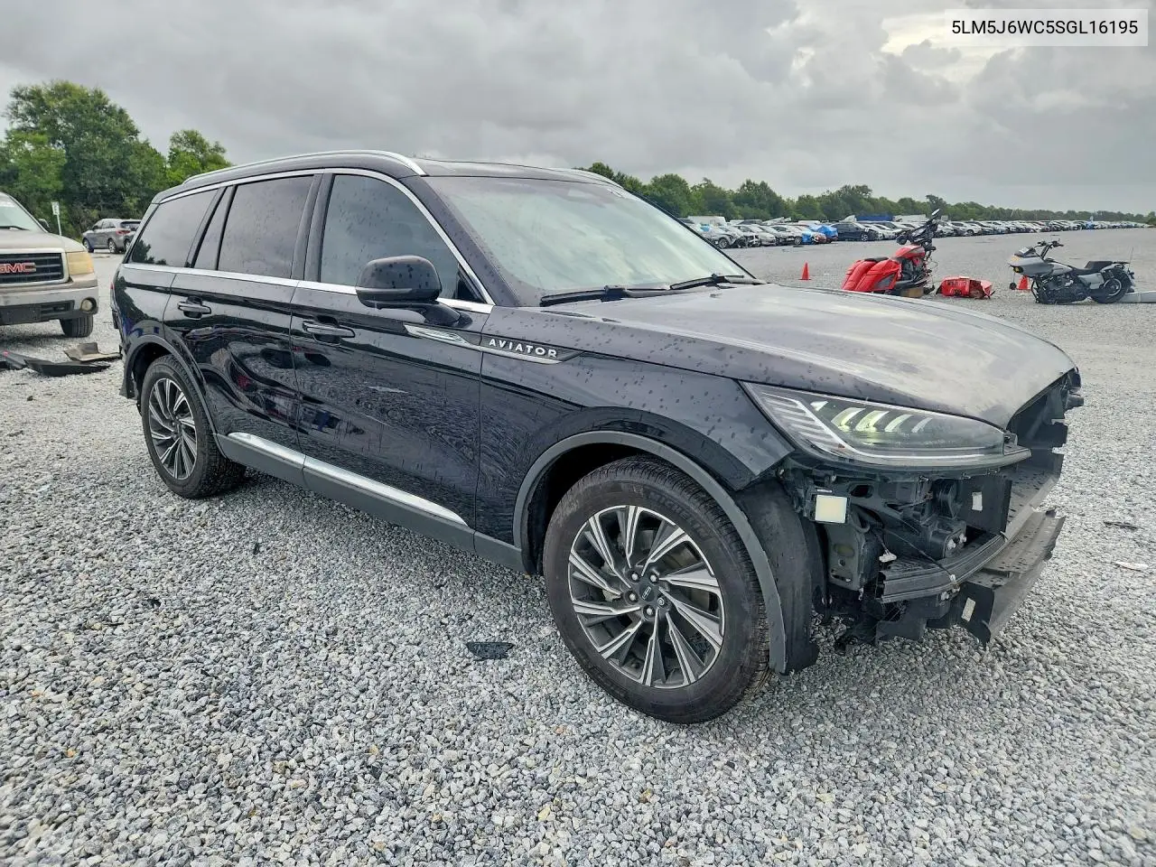 2025 Lincoln Aviator VIN: 5LM5J6WC5SGL16195 Lot: 57911786