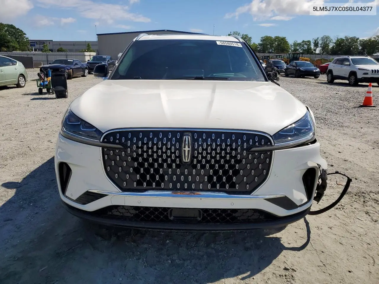 2025 Lincoln Aviator Reserve VIN: 5LM5J7XC0SGL04377 Lot: 58580516