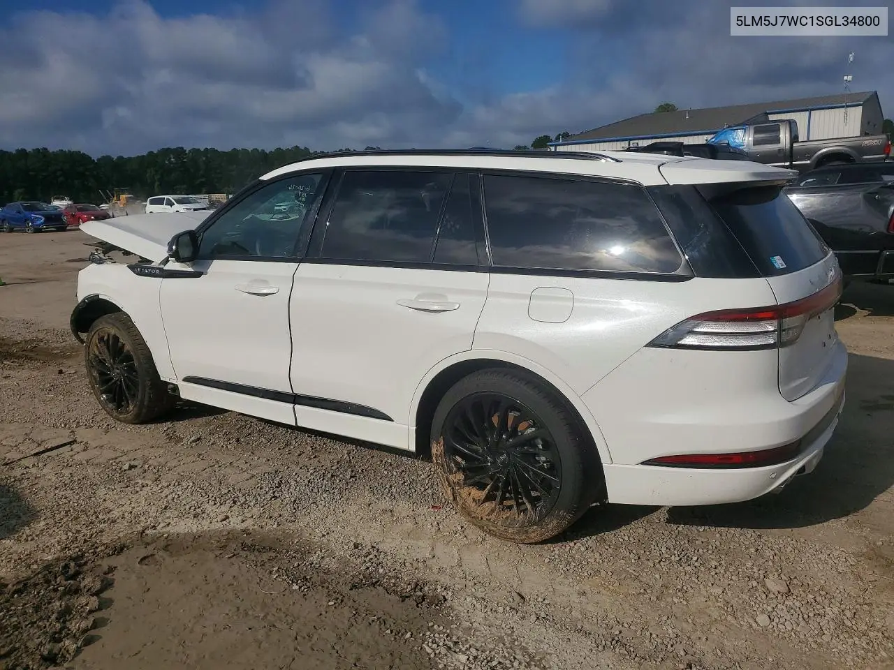 2025 Lincoln Aviator Reserve VIN: 5LM5J7WC1SGL34800 Lot: 58636796