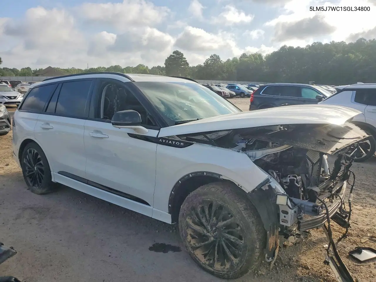 2025 Lincoln Aviator Reserve VIN: 5LM5J7WC1SGL34800 Lot: 58636796