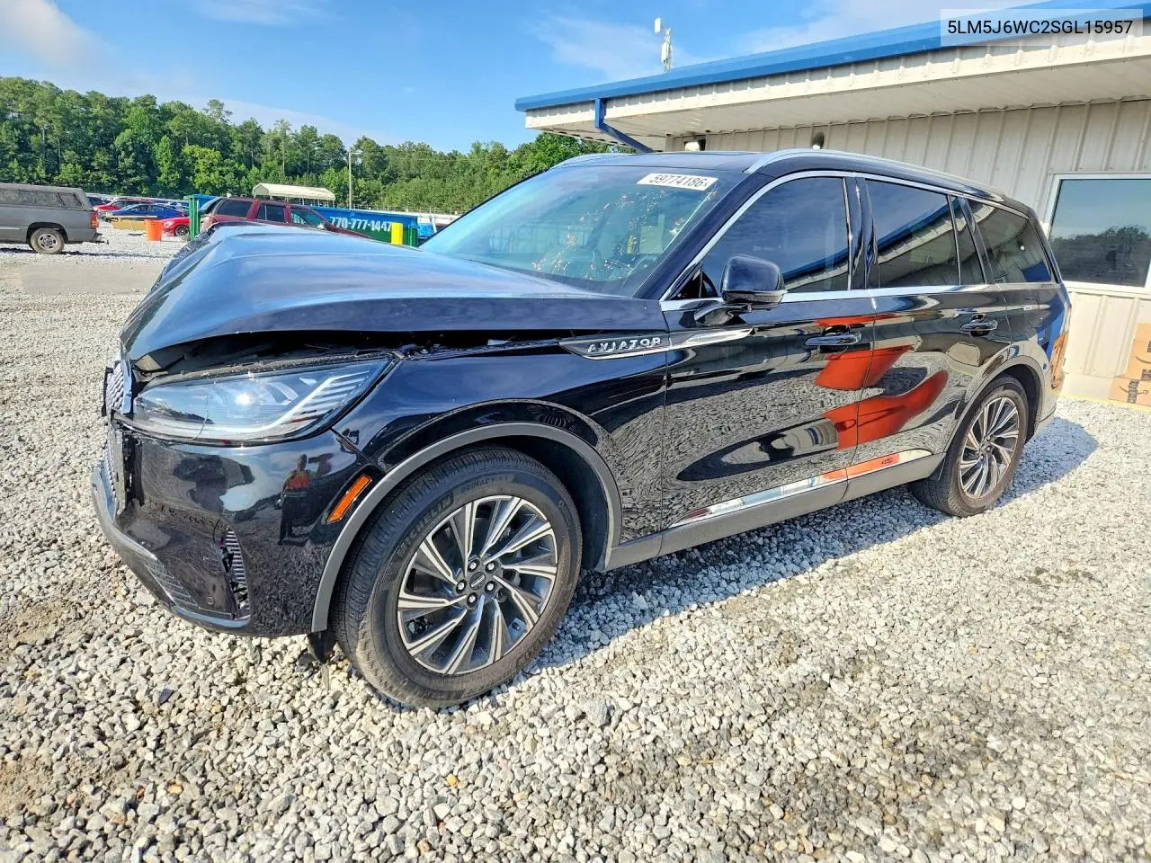 2025 Lincoln Aviator VIN: 5LM5J6WC2SGL15957 Lot: 59774186