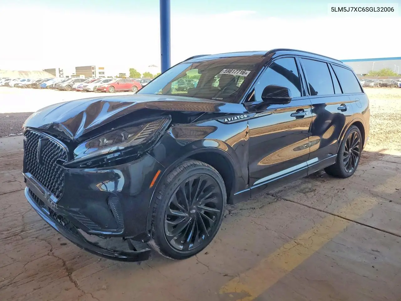 2025 Lincoln Aviator Reserve VIN: 5LM5J7XC6SGL32006 Lot: 59817716