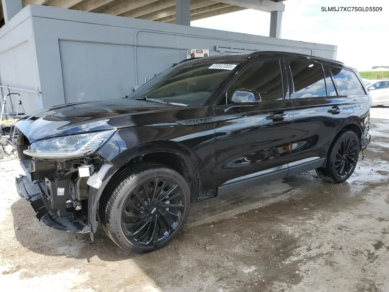 2025 Lincoln Aviator Reserve VIN: 5LM5J7XC7SGL05509 Lot: 65547005