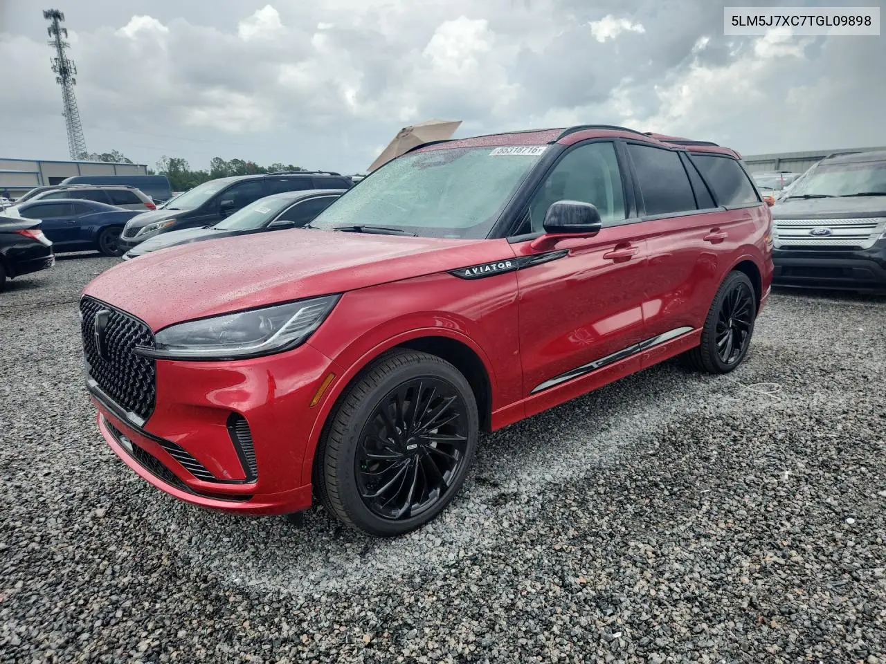 2026 Lincoln Aviator Reserve VIN: 5LM5J7XC7TGL09898 Lot: 55318716