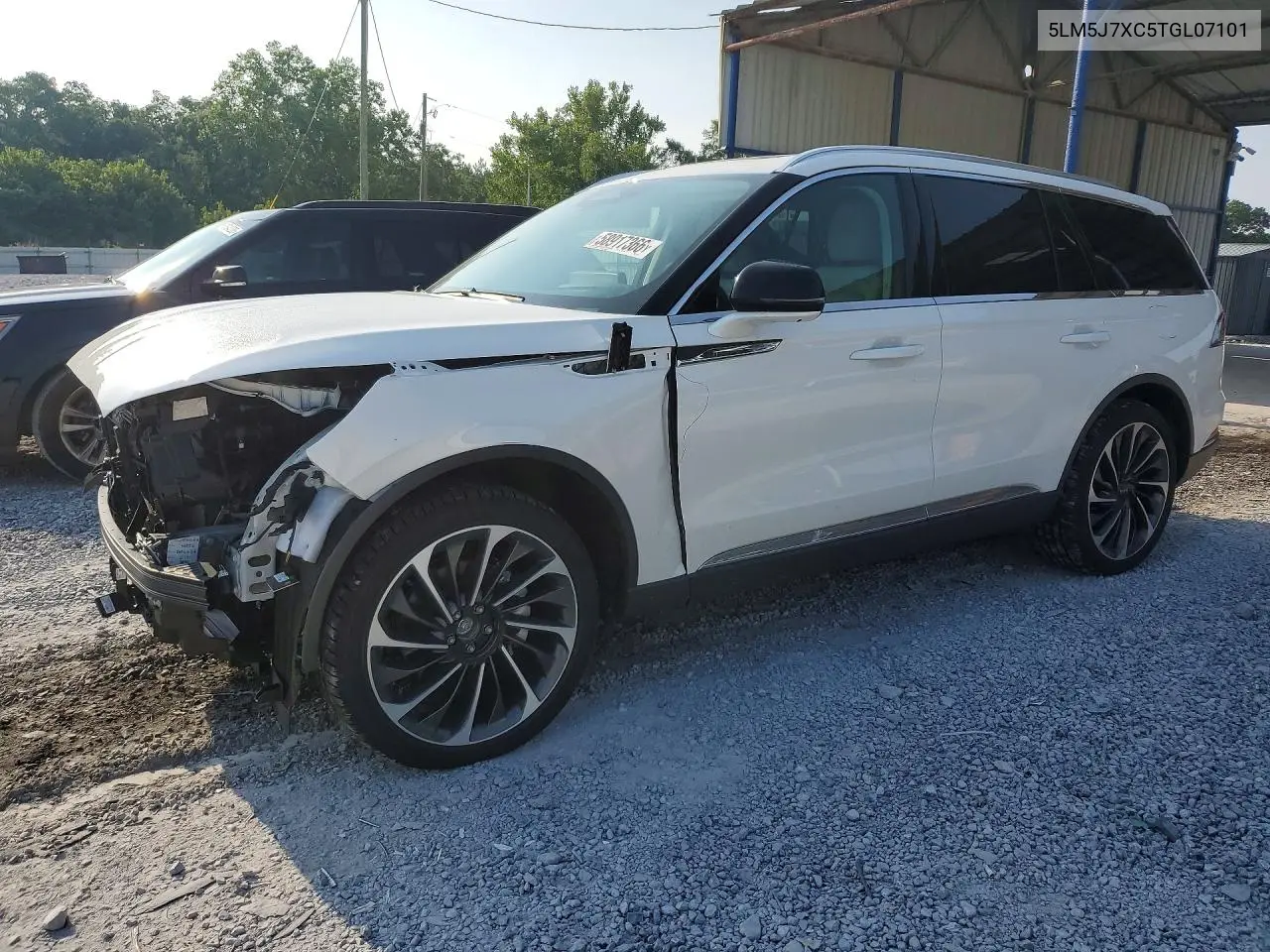 2026 Lincoln Aviator Reserve VIN: 5LM5J7XC5TGL07101 Lot: 58917366