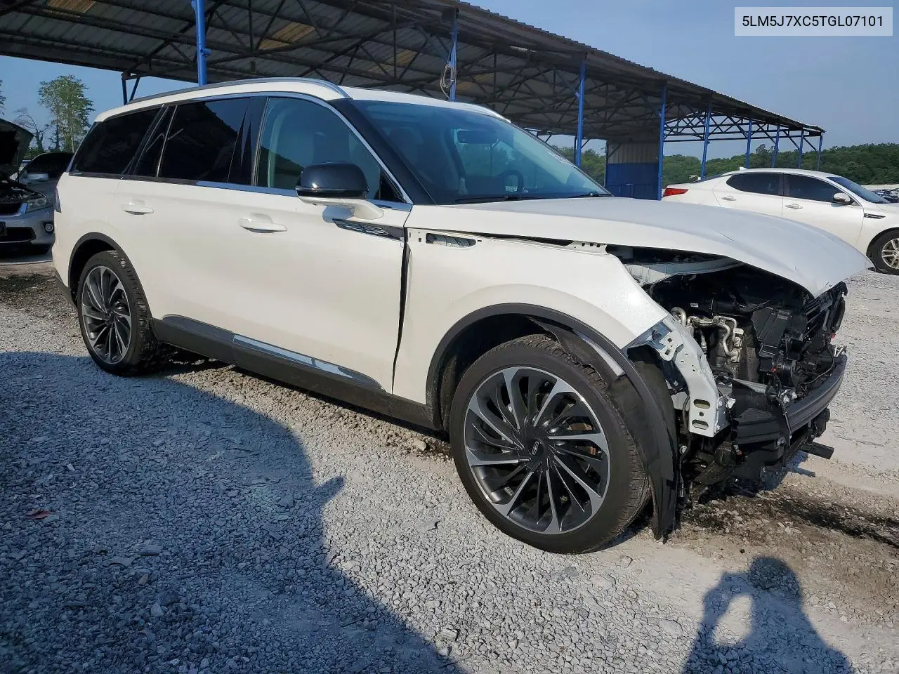 2026 Lincoln Aviator Reserve VIN: 5LM5J7XC5TGL07101 Lot: 58917366