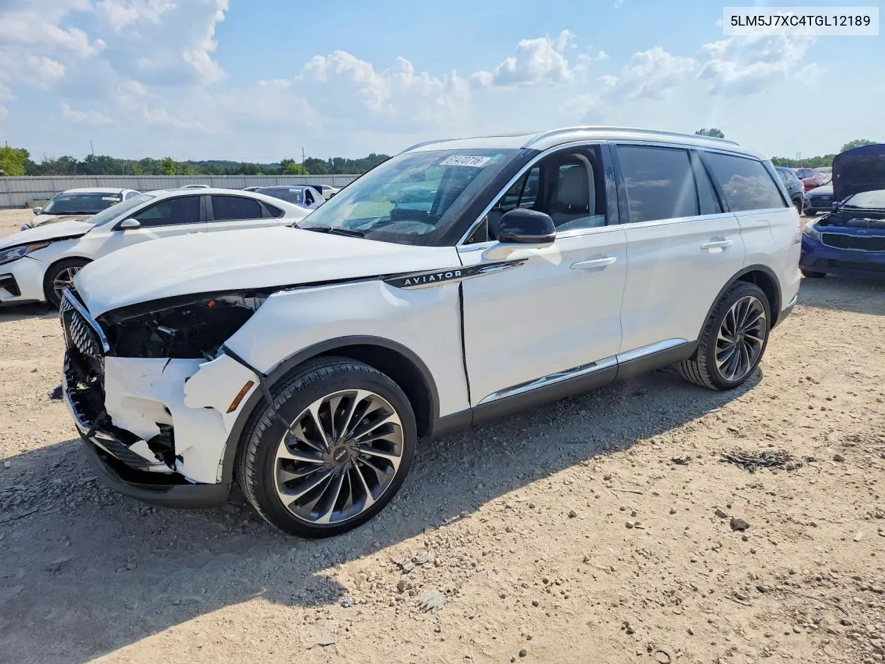 2026 Lincoln Aviator Reserve VIN: 5LM5J7XC4TGL12189 Lot: 61470716