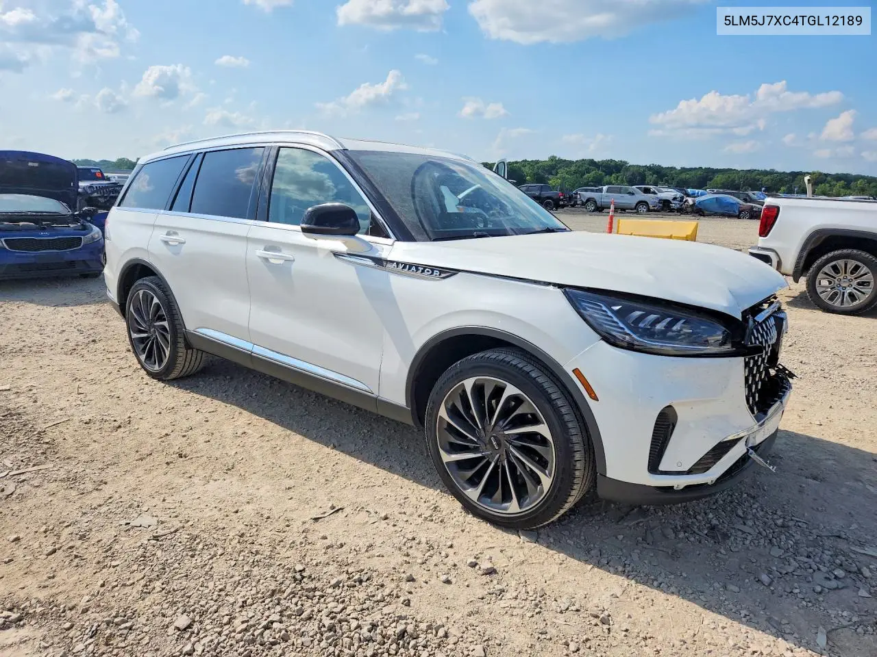 2026 Lincoln Aviator Reserve VIN: 5LM5J7XC4TGL12189 Lot: 61470716