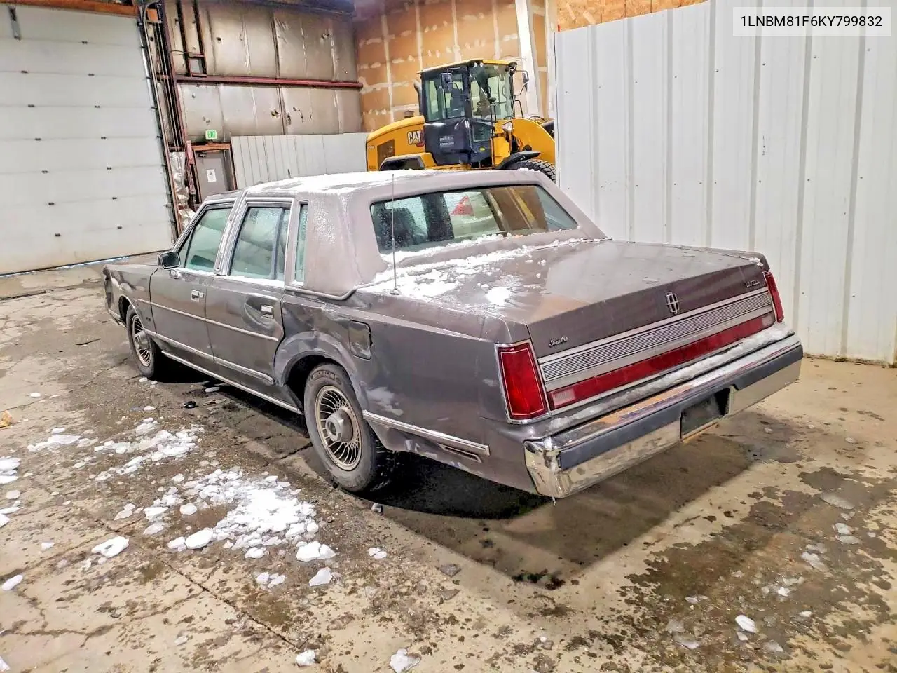 1989 Lincoln Townhouse Town Car VIN: 1LNBM81F6KY799832 Lot: 51907886