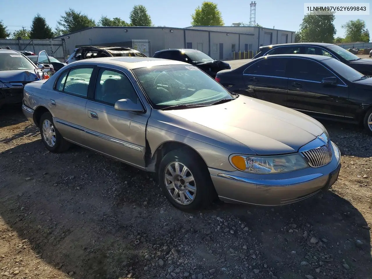 2002 Lincoln Continental VIN: 1LNHM97V62Y699843 Lot: 54298206