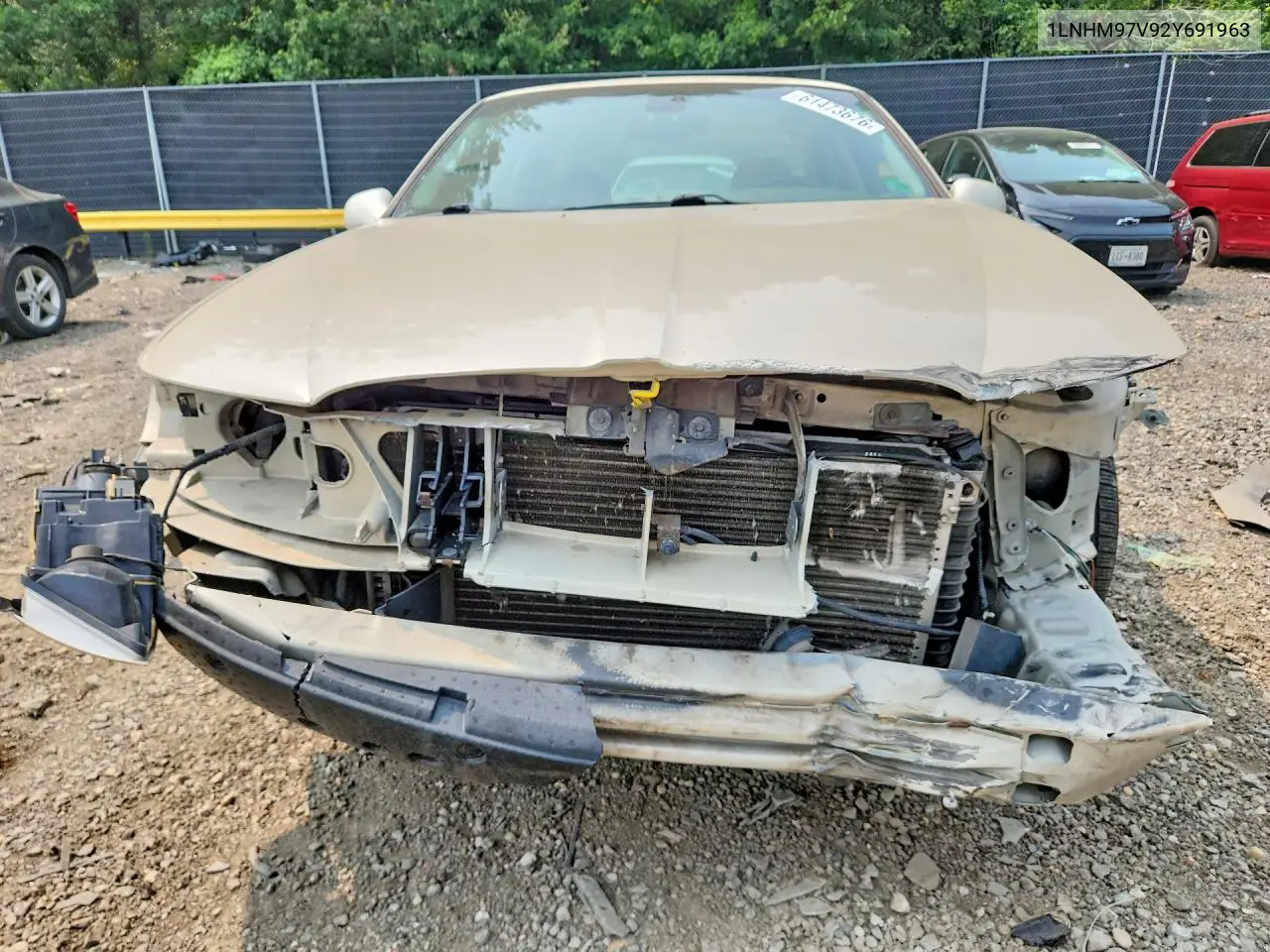 2002 Lincoln Continental VIN: 1LNHM97V92Y691963 Lot: 61473676