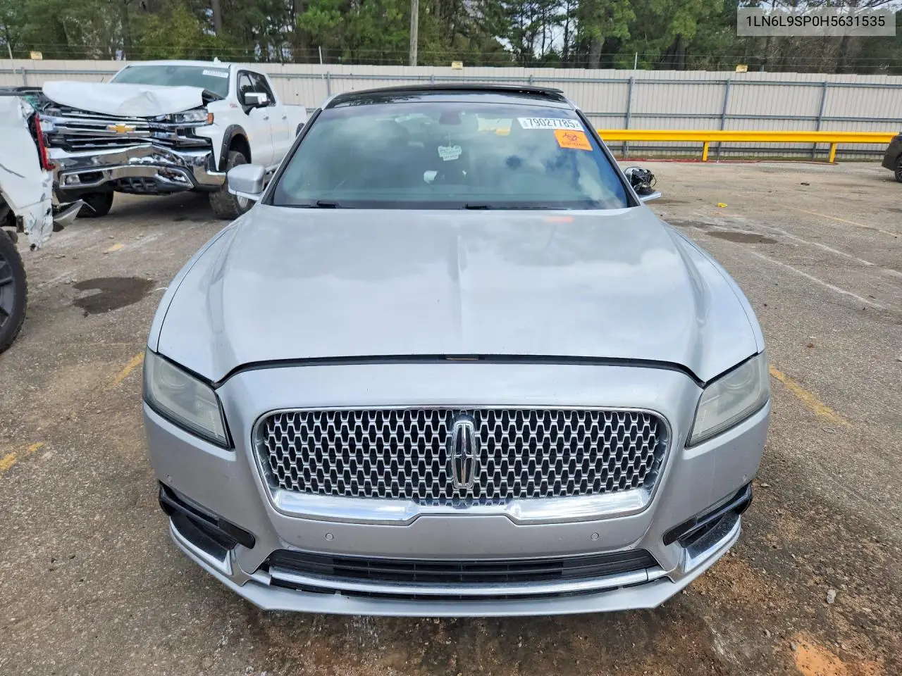 2017 Lincoln Continental Select VIN: 1LN6L9SP0H5631535 Lot: 46214676