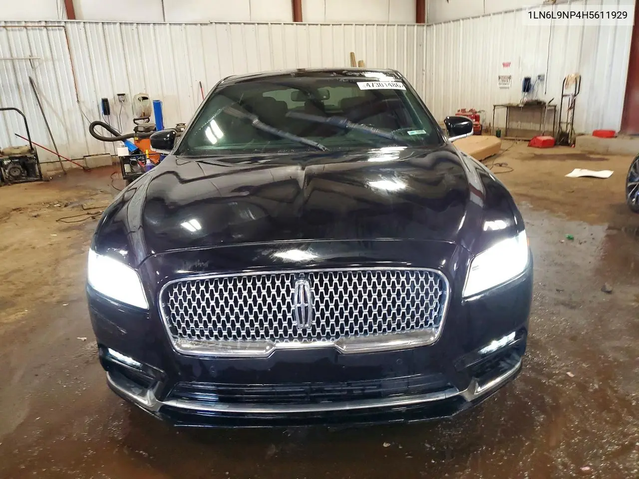 2017 Lincoln Continental Reserve VIN: 1LN6L9NP4H5611929 Lot: 47301486