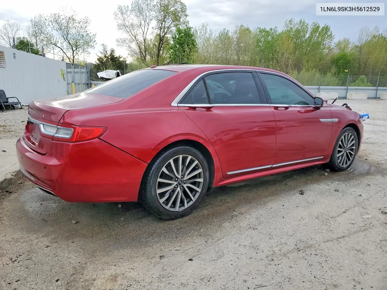 2017 Lincoln Continental Select VIN: 1LN6L9SK3H5612529 Lot: 48795916