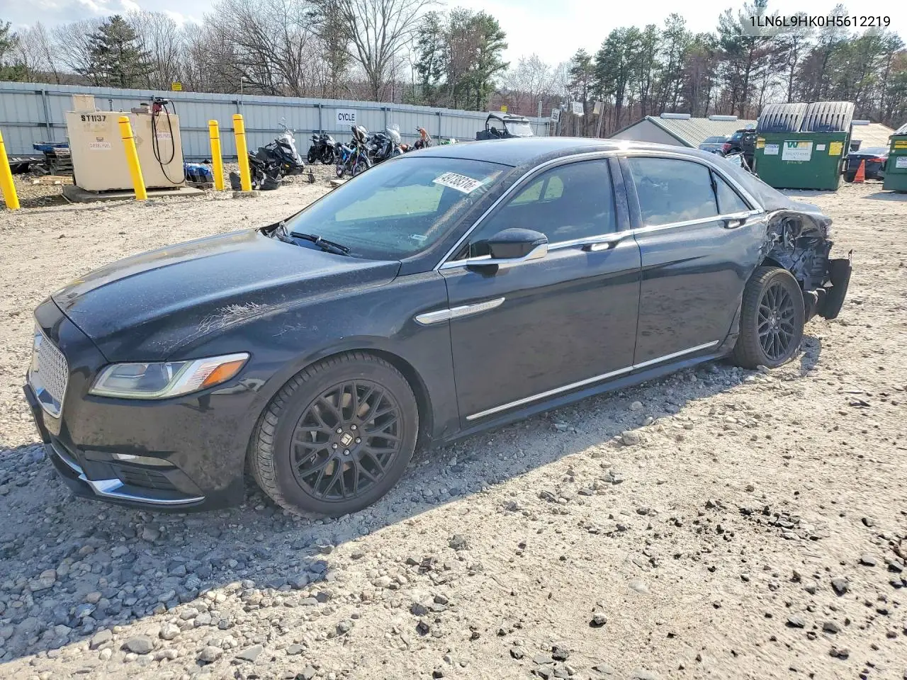 2017 Lincoln Townhouse Continental VIN: 1LN6L9HK0H5612219 Lot: 49738316