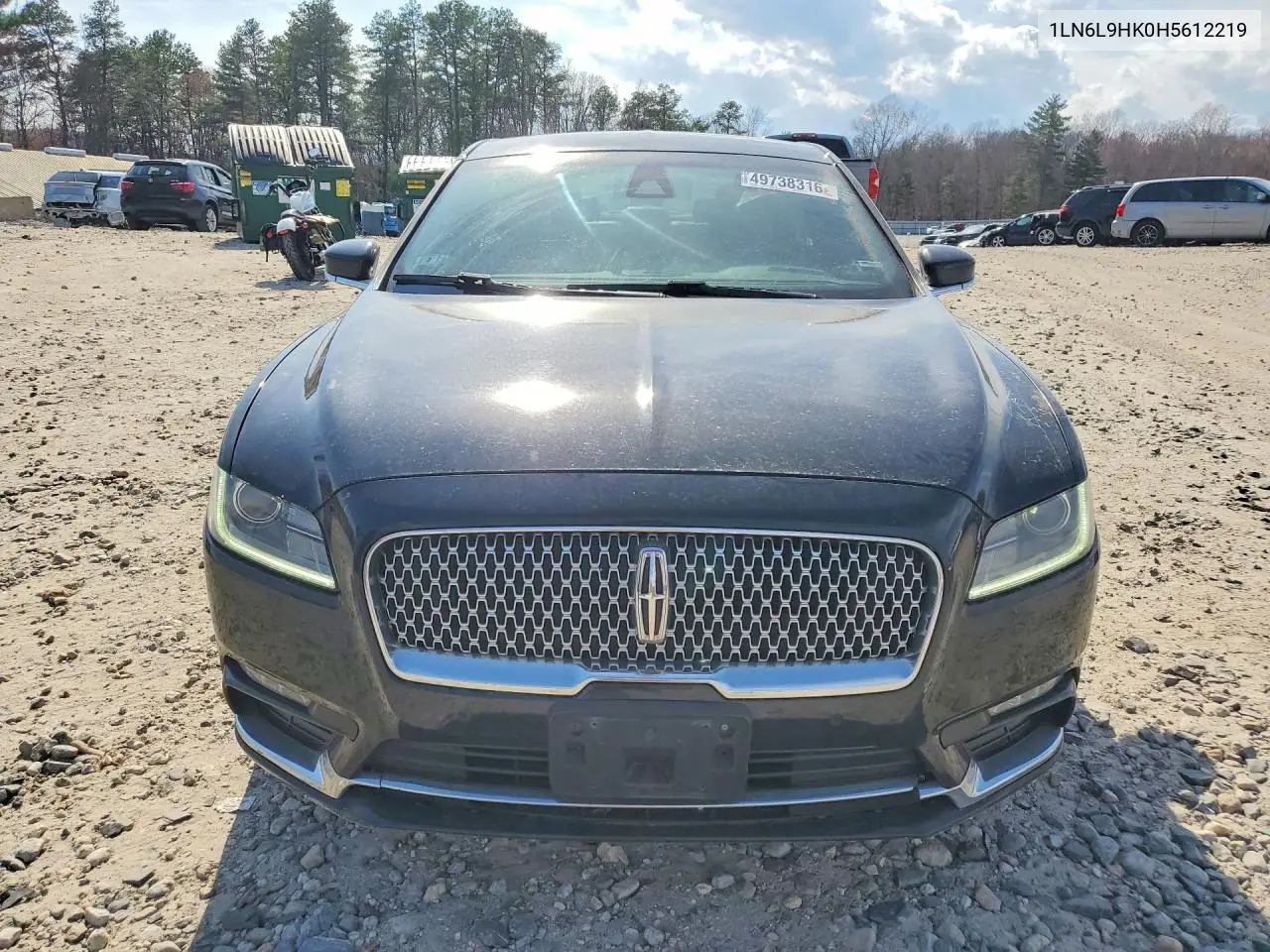 2017 Lincoln Townhouse Continental VIN: 1LN6L9HK0H5612219 Lot: 49738316