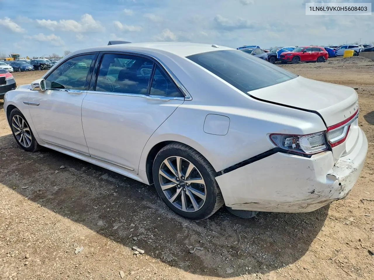 2017 Lincoln Continental Premiere VIN: 1LN6L9VK0H5608403 Lot: 50092916