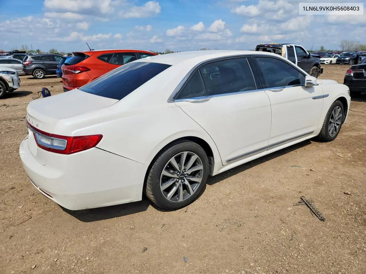 2017 Lincoln Continental Premiere VIN: 1LN6L9VK0H5608403 Lot: 50092916