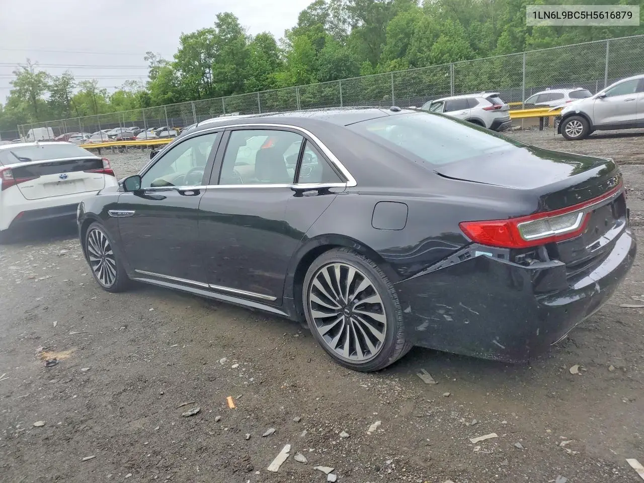 2017 Lincoln Continental Black Label VIN: 1LN6L9BC5H5616879 Lot: 52511486