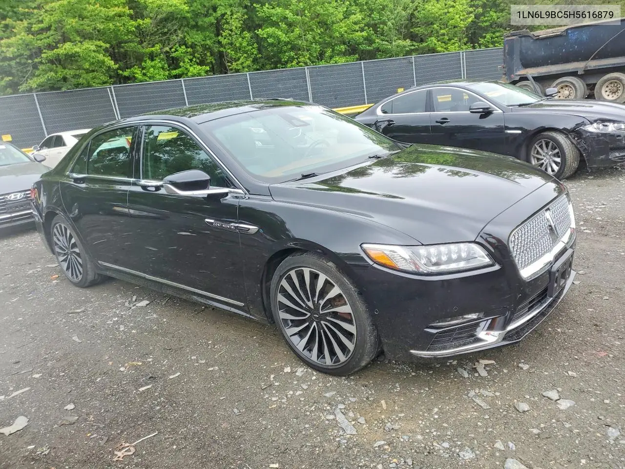 2017 Lincoln Continental Black Label VIN: 1LN6L9BC5H5616879 Lot: 52511486