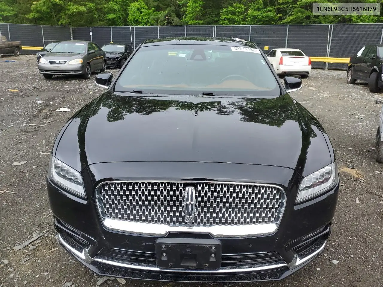 2017 Lincoln Continental Black Label VIN: 1LN6L9BC5H5616879 Lot: 52511486