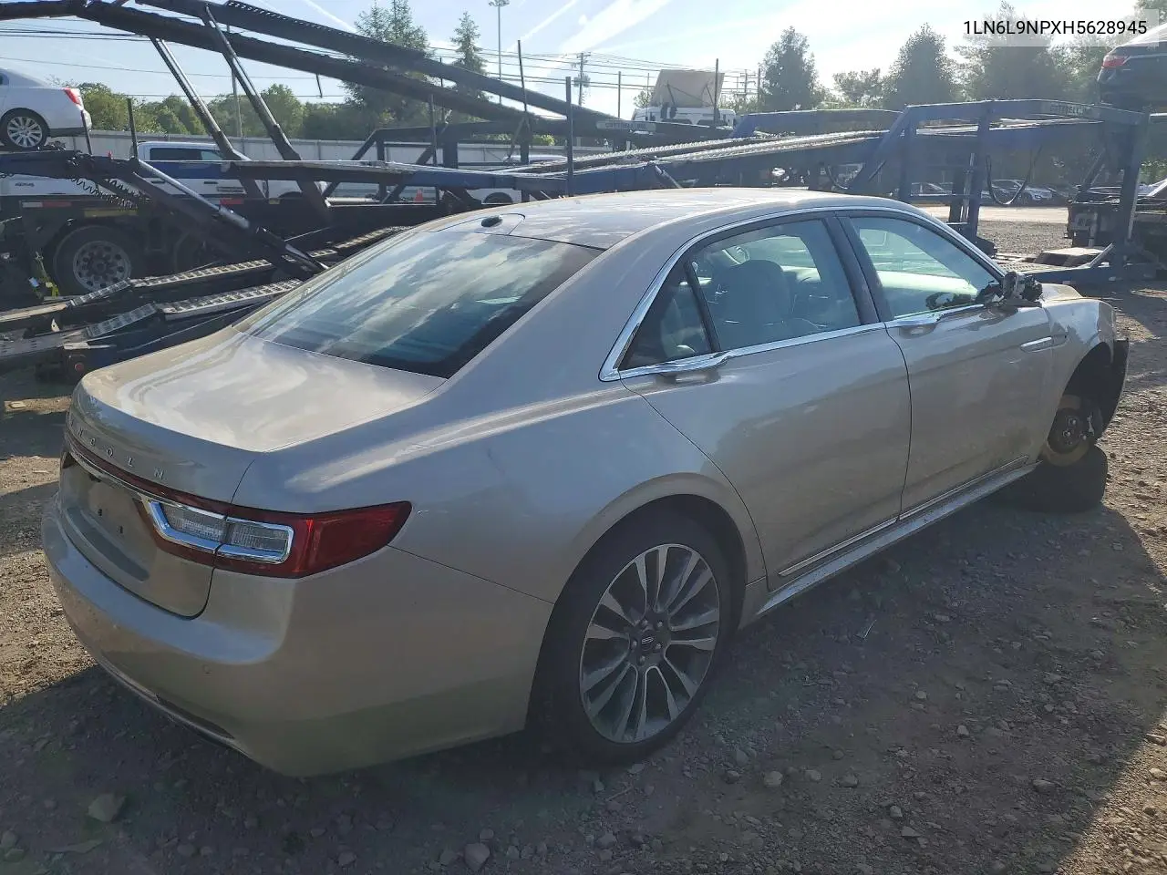 2017 Lincoln Continental Reserve VIN: 1LN6L9NPXH5628945 Lot: 53540446