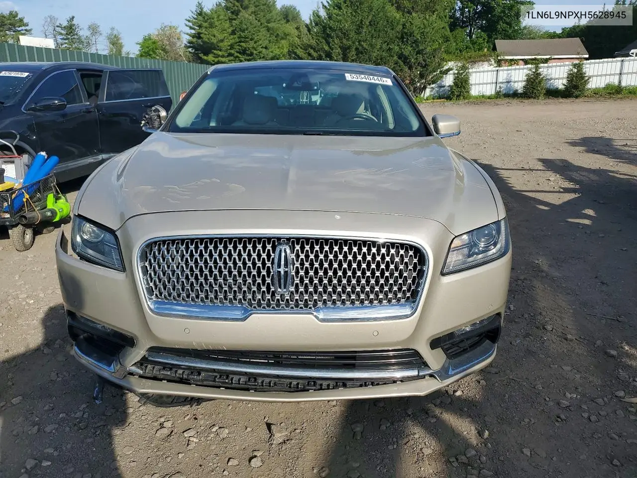 2017 Lincoln Continental Reserve VIN: 1LN6L9NPXH5628945 Lot: 53540446