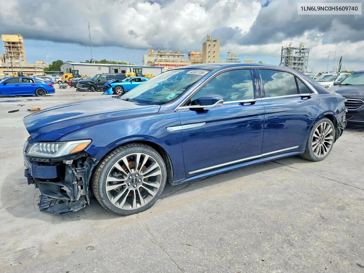 2017 Lincoln Continentl VIN: 1LN6L9NC0H5609740 Lot: 54583706