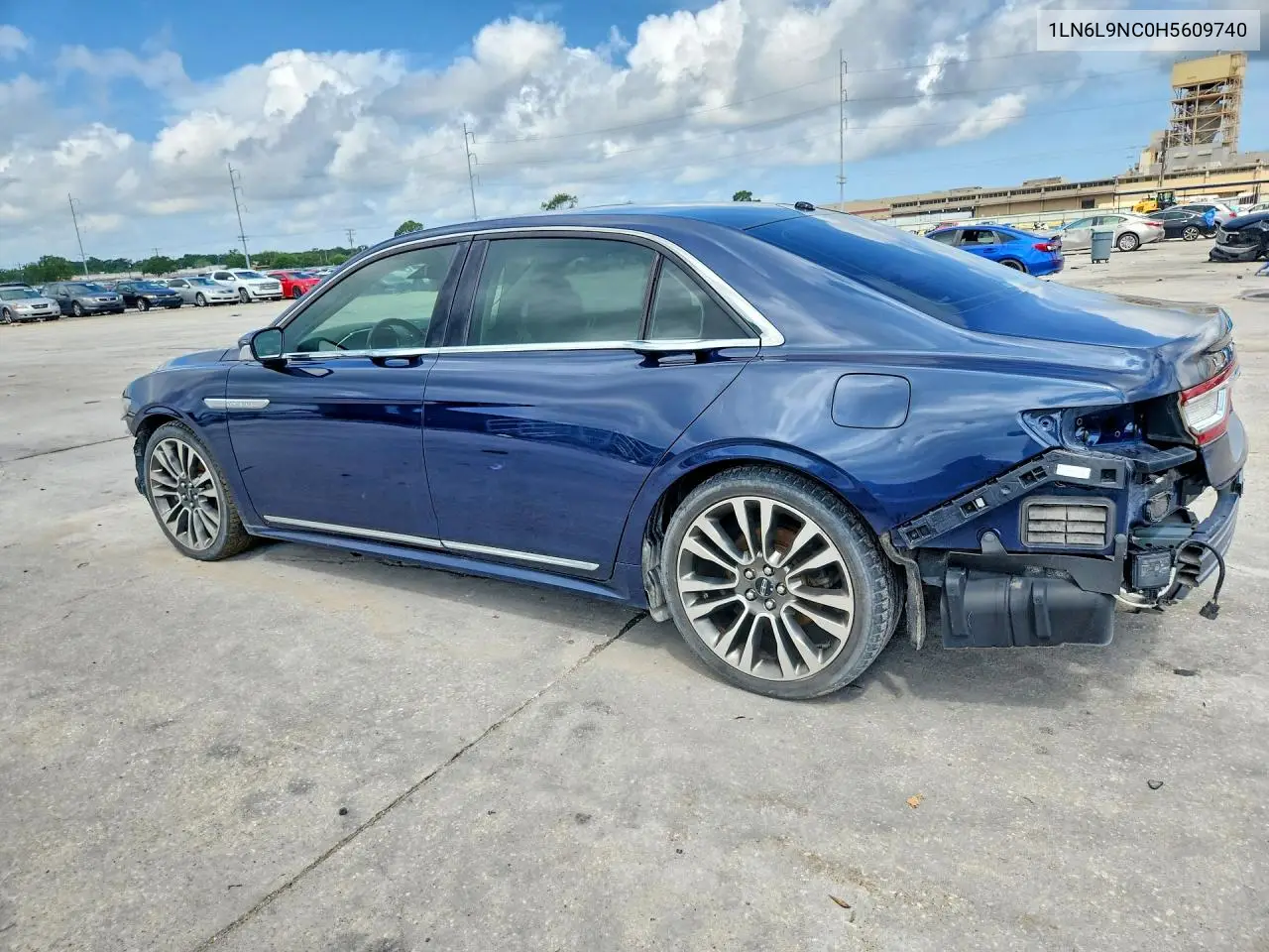 2017 Lincoln Continentl VIN: 1LN6L9NC0H5609740 Lot: 54583706