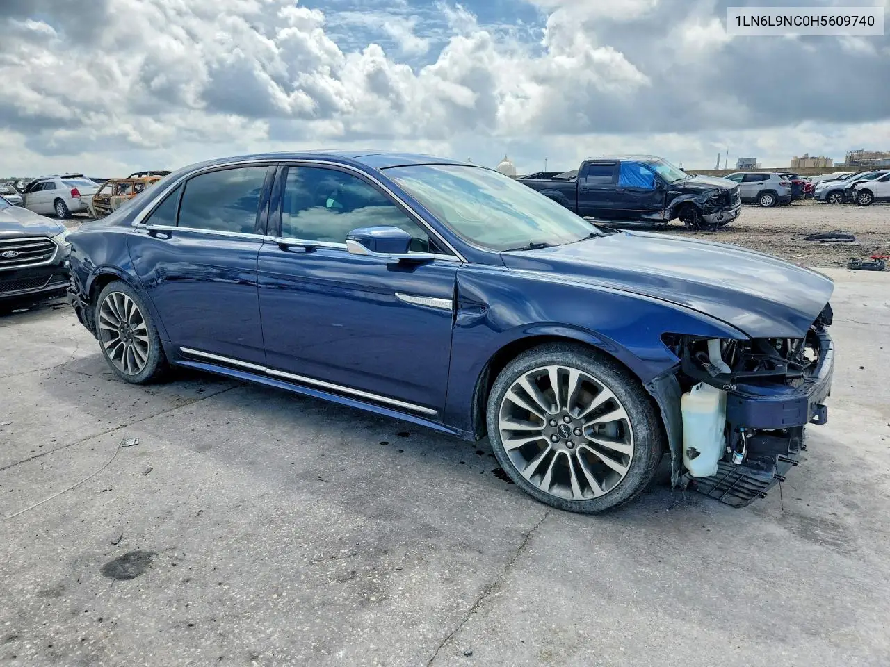 2017 Lincoln Continentl VIN: 1LN6L9NC0H5609740 Lot: 54583706