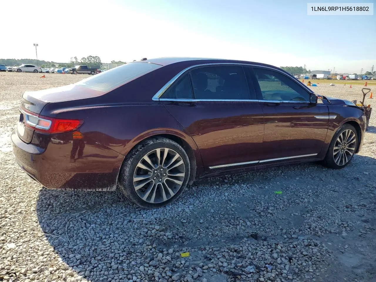 2017 Lincoln Continental Reserve VIN: 1LN6L9RP1H5618802 Lot: 55067596