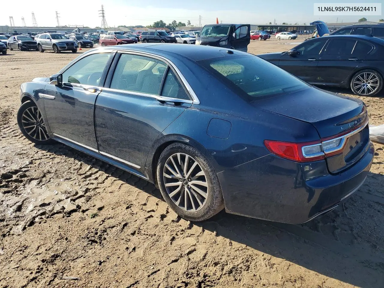 2017 Lincoln Continental Select VIN: 1LN6L9SK7H5624411 Lot: 55081666